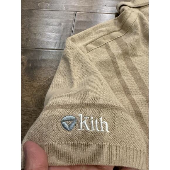 Kith Taylormade Mens Brown Club House Button Down Short Sleeve Shirt Size M - Picture 5 of 10